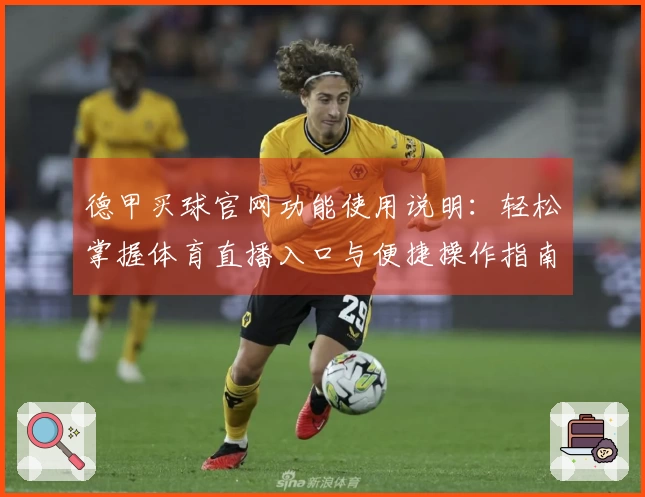 德甲买球官网功能使用说明:轻松掌握体育直播入口与便捷操作指南